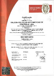 Certificação Valcon